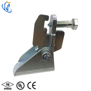 Heavy Duty Galvanized Steel Beam Attachment Connector Compatible sa Strut Channel