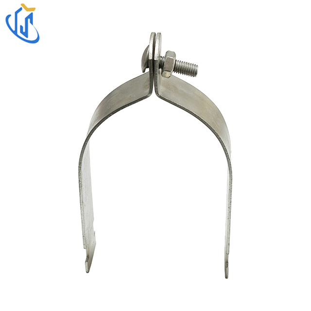 P-Clamp Seismik Baja Galvanis Untuk Dukungan MEP Saluran Strut 41x41mm