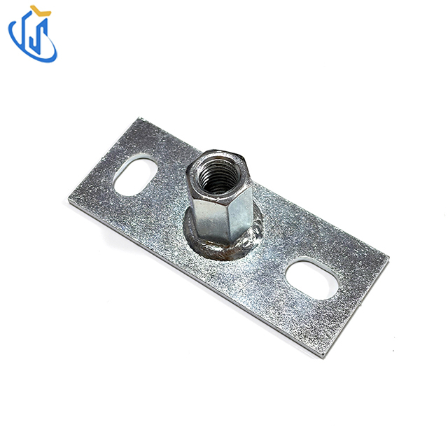 Electro Galvanized UTT70 Seismic Brace Connection Base Plate